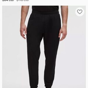 lululemon athletica Men's Classic Black Joggers